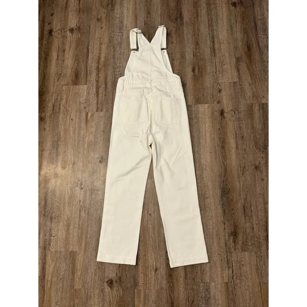 Madewell Women’s Straight-Leg Overalls Size XXS - Picture 2 of 9